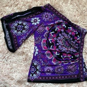 Cache one shoulder blouse